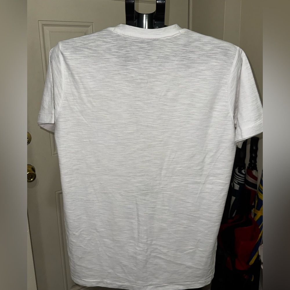 Classic White V-Neck Tee - Picture 2 of 2